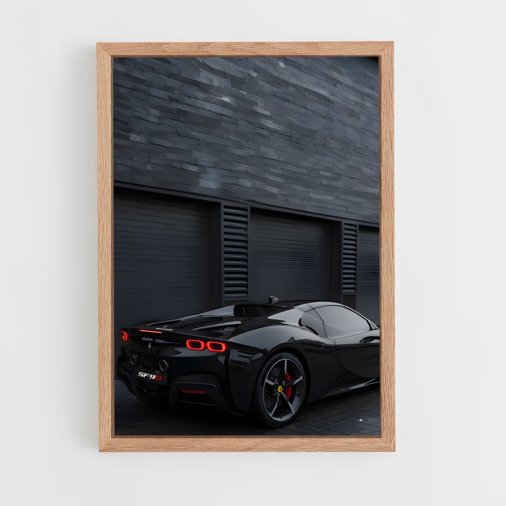 Poster spider luxe – affiche Ferrari (vue 4)